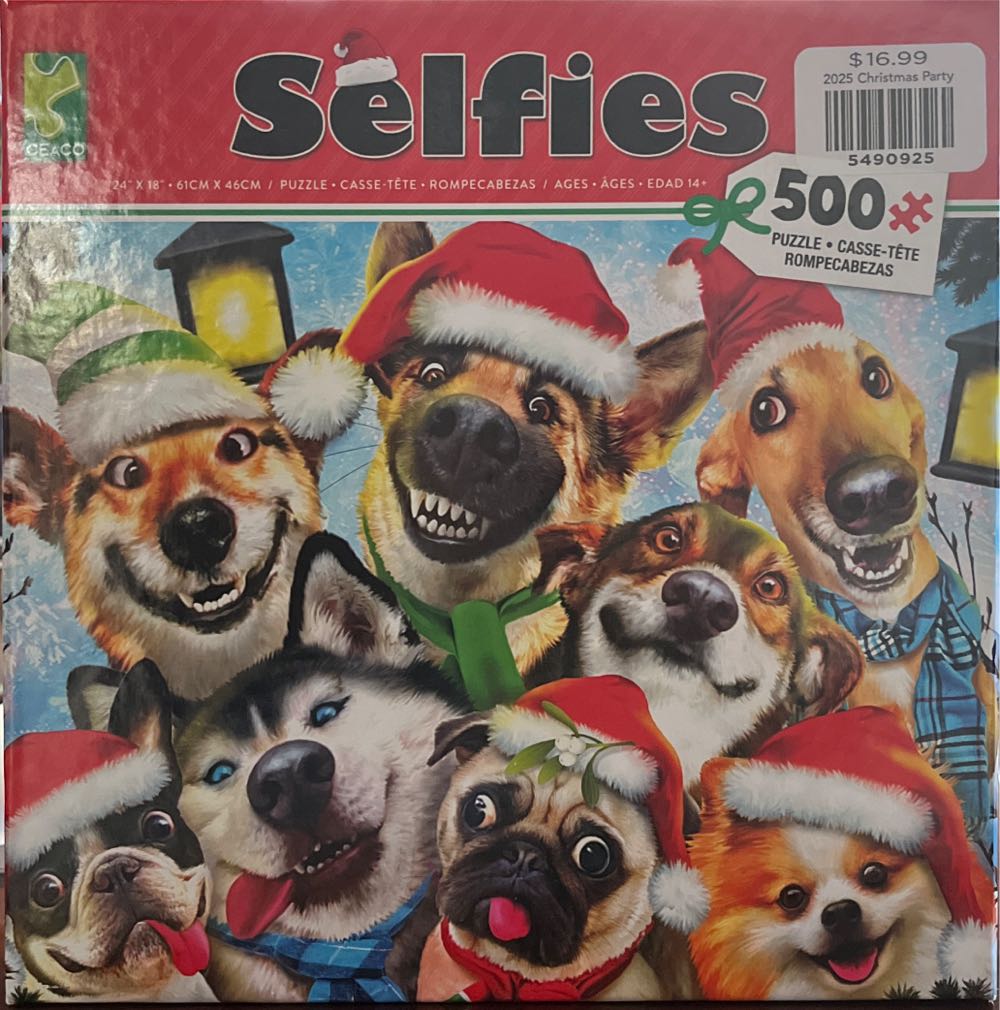 Buffalo Games 500 Piece Wooden Jigsaw Puzzle Tiny Bubbles Standard Cut Pieces Poster Giftable Wooden Box Adults 14