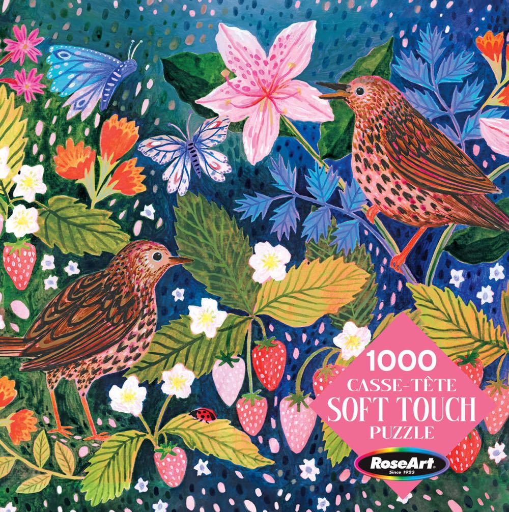 Strawberry Thief - RoseArt puzzle collectible [Barcode 4895145412728] - Main Image 2