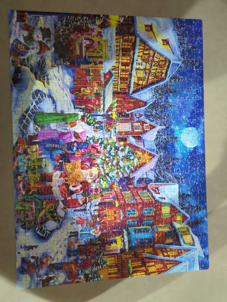 Christmas Eve - guangzhou qumei puzzle collectible - Main Image 2