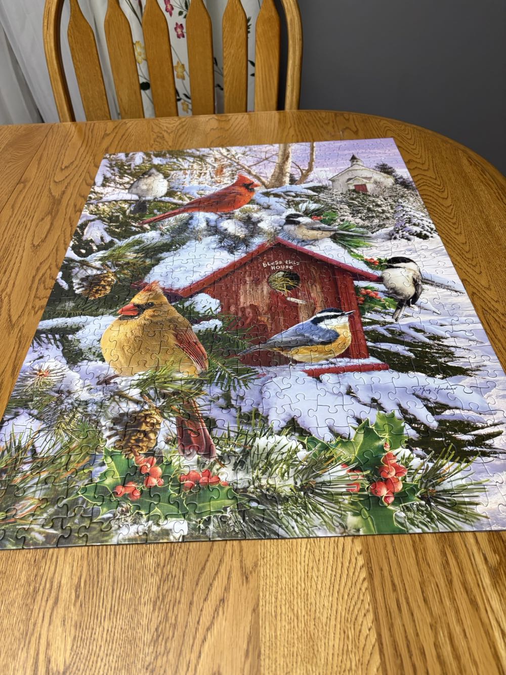 Bless This House - Cobble Hill puzzle collectible [Barcode 625012451321] - Main Image 3