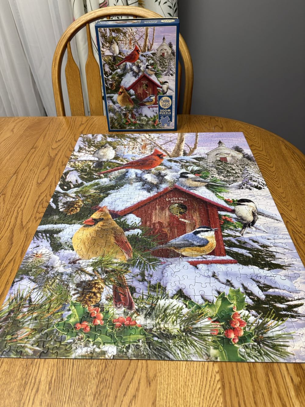 Bless This House - Cobble Hill puzzle collectible [Barcode 625012451321] - Main Image 4