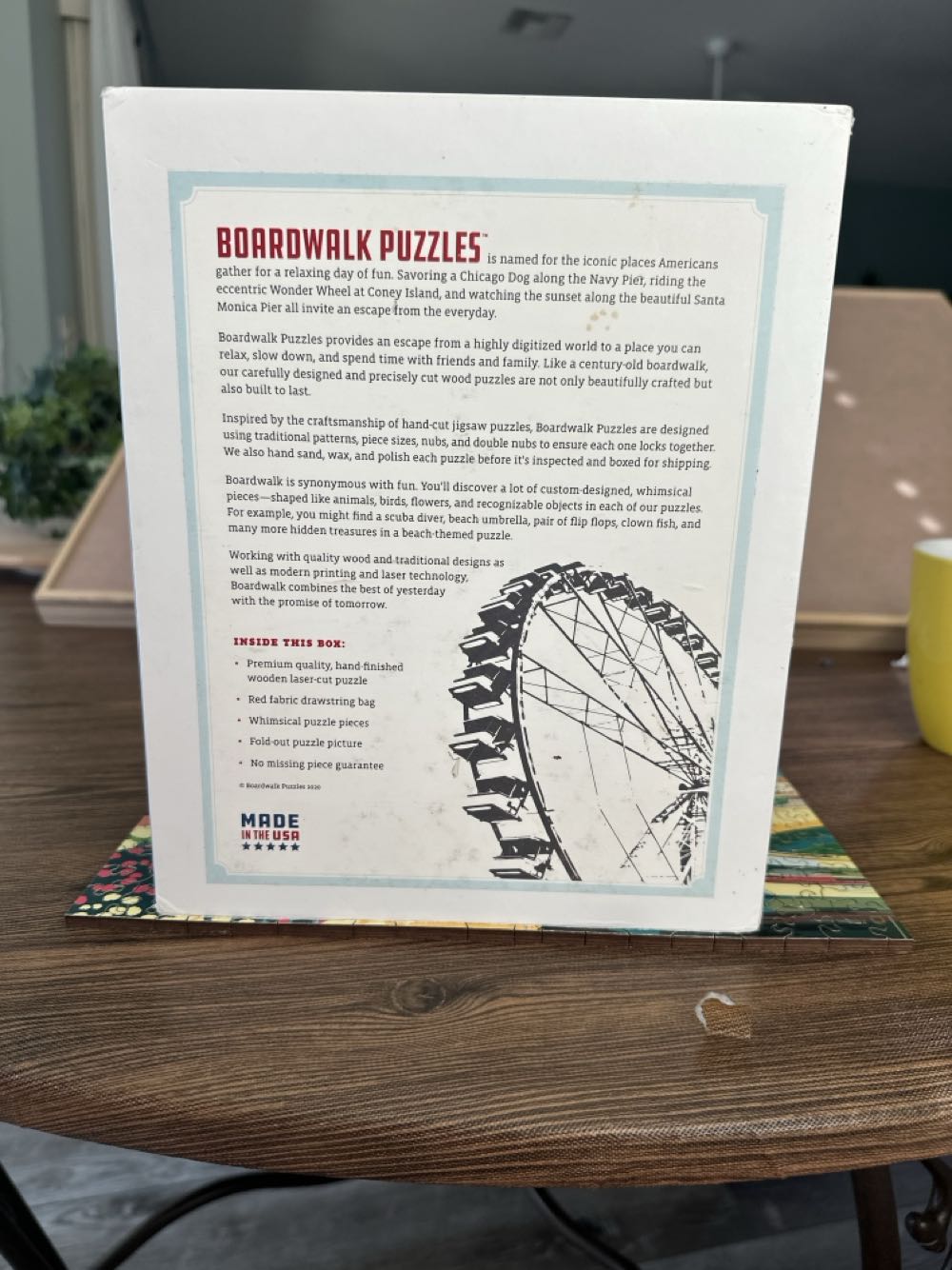 Lake Como, Italy - boardwalk puzzles puzzle collectible [Barcode 0850022961151] - Main Image 2