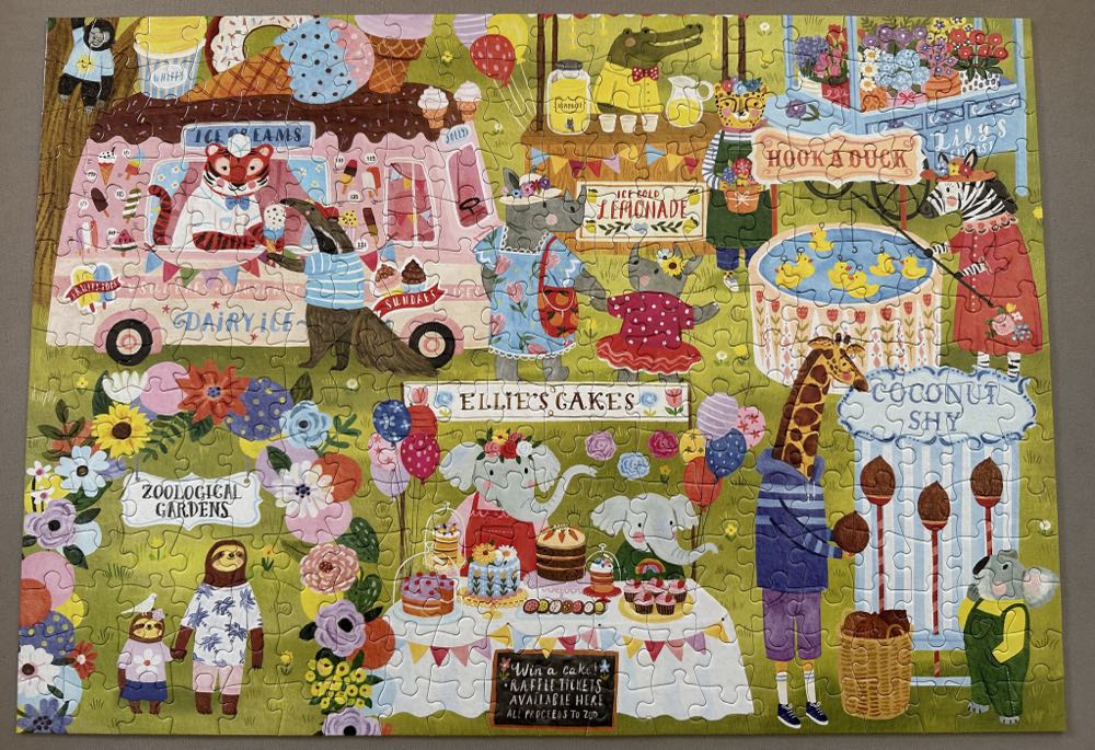 Zoological Gardens - Ceaco puzzle collectible [Barcode 021081225670] - Main Image 2