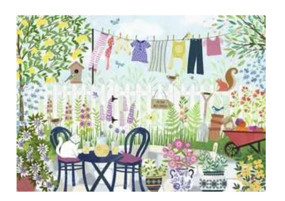 Summer Garden * Keeper* - Ravensburger puzzle collectible [Barcode 4005555017547] - Main Image 2