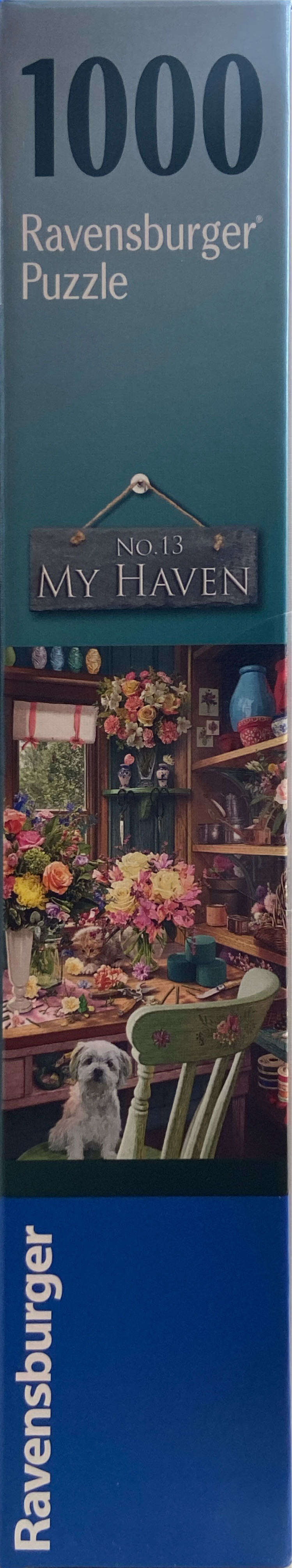 The Flower Arranger’s Shed - Ravensburger puzzle collectible [Barcode 4005555017226] - Main Image 3