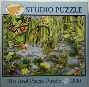 Roseart Birds Butterflies & Blooms 500 Piece Double-sided Jigsaw Puzzle – Matte & Glossy Sides– Nature Puzzle For Adults – 2-in-1 Puzzle With Poster