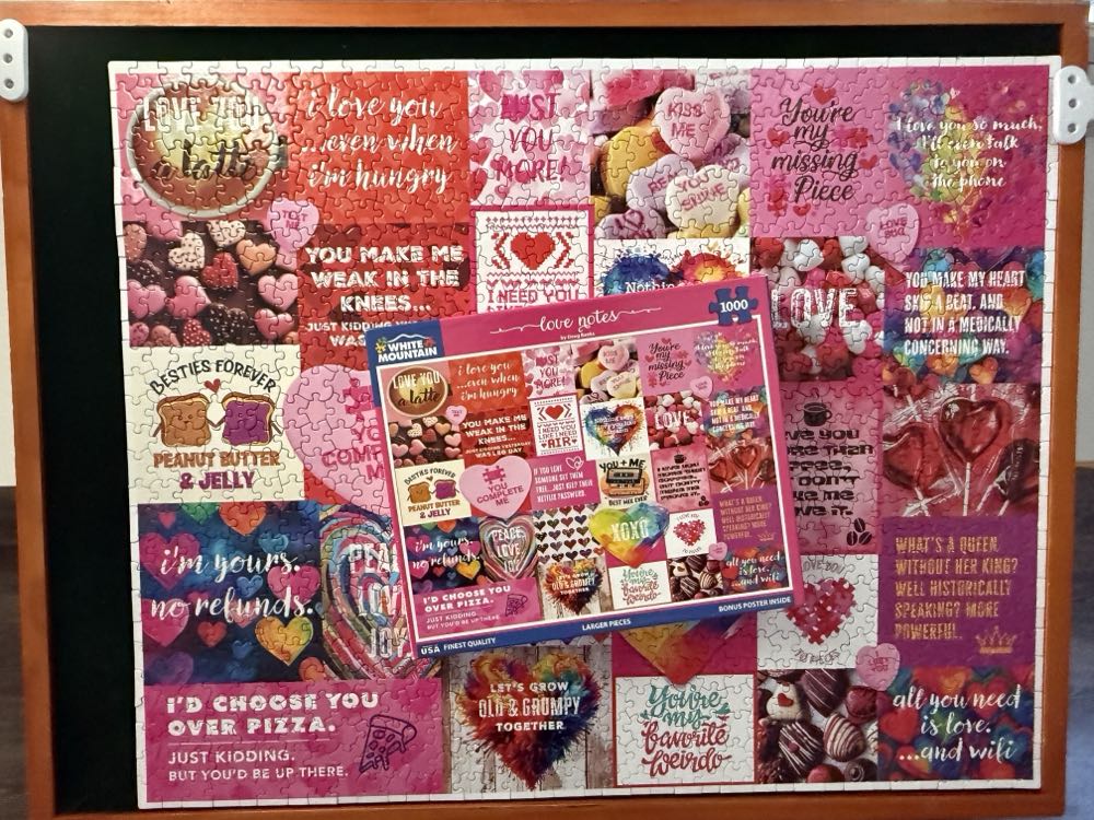 Y-Love Notes - White Mountain puzzle collectible - Main Image 3