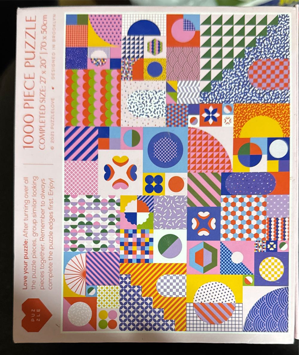 Mumin Moomin 200pcs Red 200 Bitar Mumin Art Röd Pussel