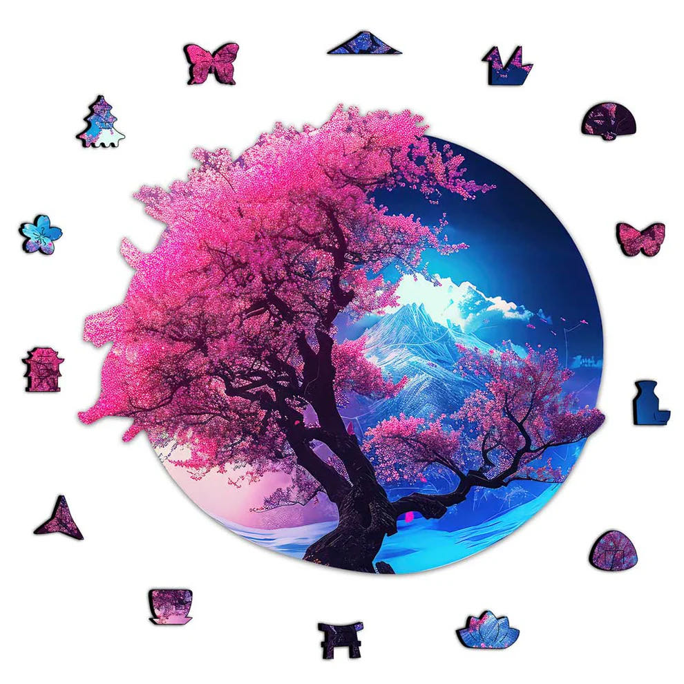 Cherry Blossom - PuzzlesUp puzzle collectible - Main Image 2