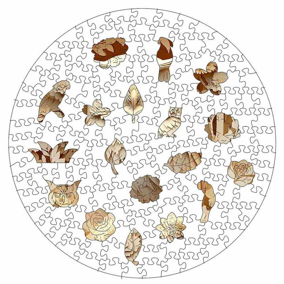 Carved Owl - PuzzlesUp puzzle collectible - Main Image 3