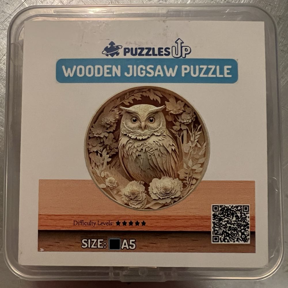 Carved Owl - PuzzlesUp puzzle collectible - Main Image 4