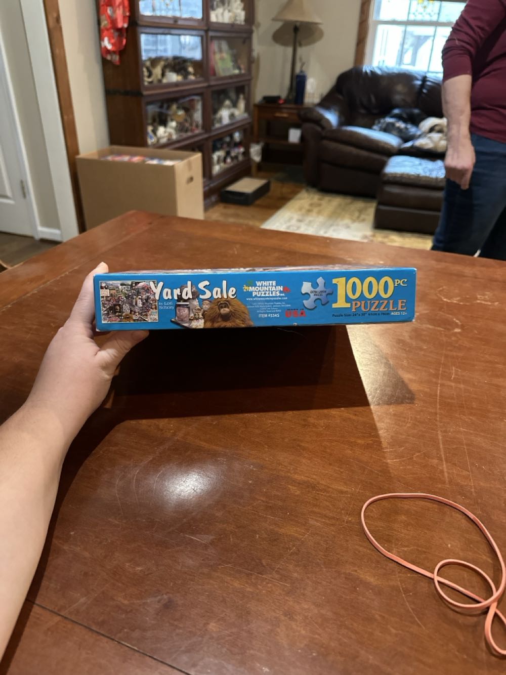 Yard Sale - White Mountain Puzzles puzzle collectible [Barcode 724819264483] - Main Image 2