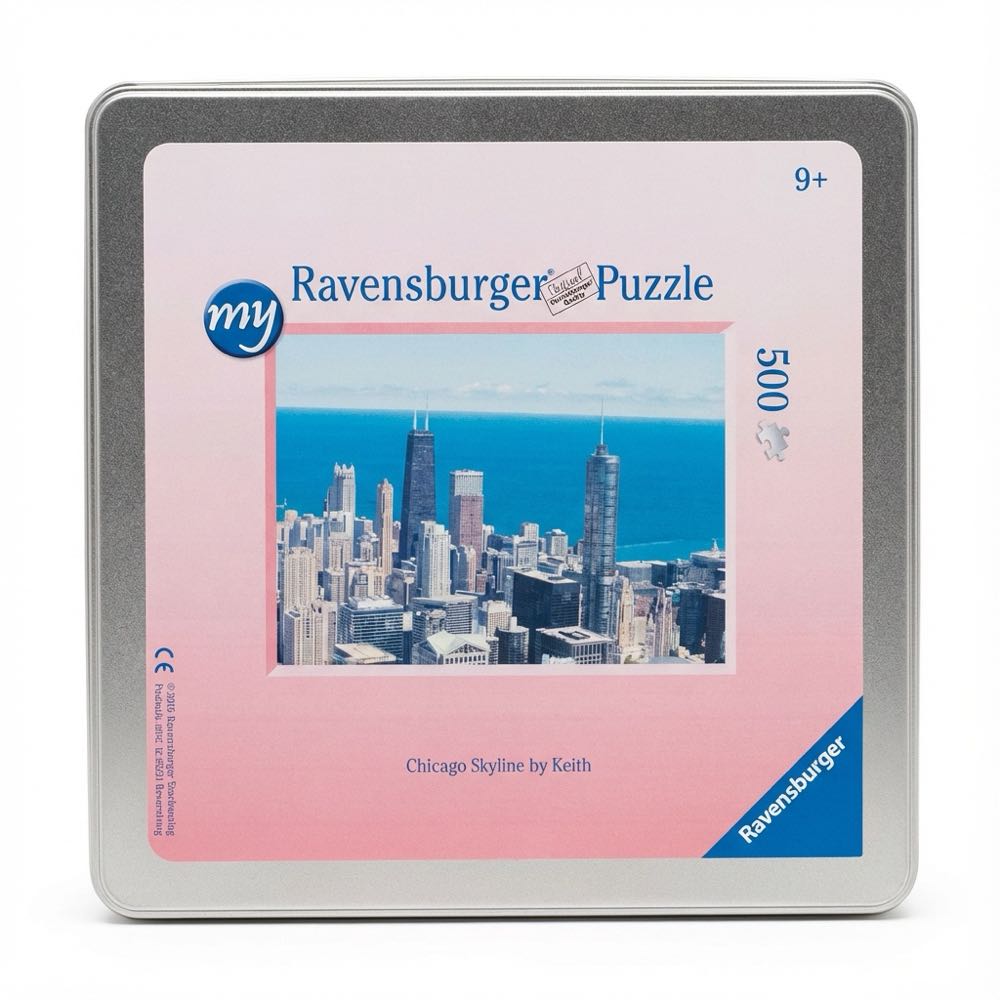 Spin Master Lilo & Stitch 5 Pack Jigsaw Puzzles In Wooden Storage Box Nip