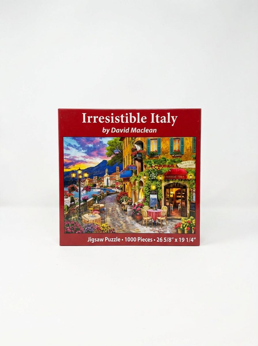 Irresistible Italy - Vermont Christmas Company puzzle collectible [Barcode 819273021502] - Main Image 2