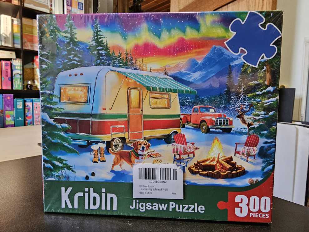 Northern Lights Forest RV - Kribin puzzle collectible - Main Image 2