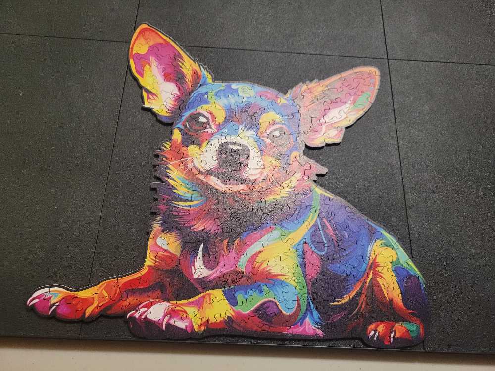 Colorful Chihuahua - JIGFOXY puzzle collectible - Main Image 2
