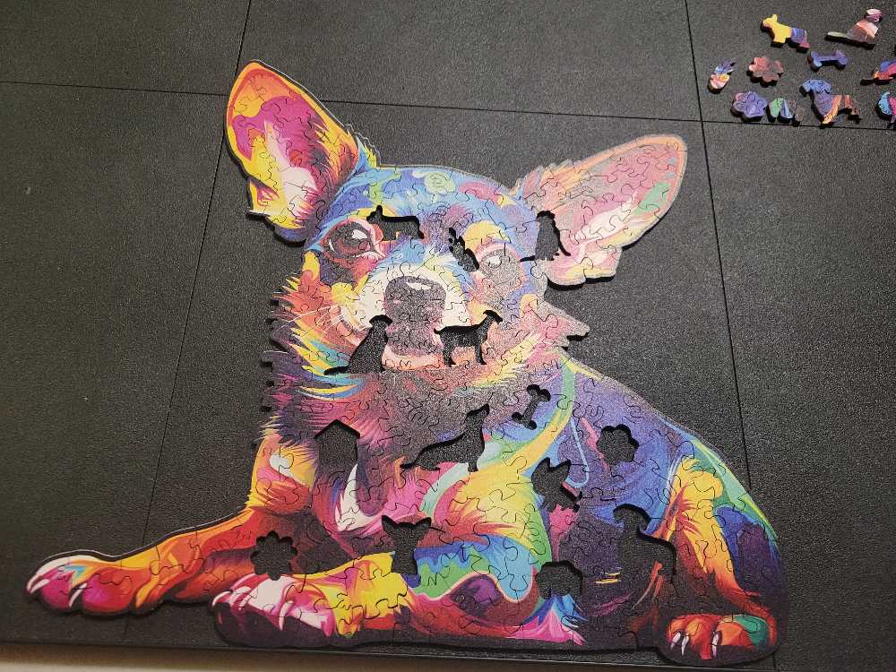 Colorful Chihuahua - JIGFOXY puzzle collectible - Main Image 3