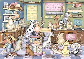 Stanley’s Stick Emporium-NIB - Ravensburger puzzle collectible [Barcode 4005555017561] - Main Image 2