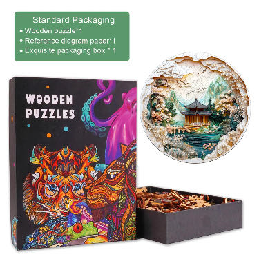 Chinese Landscape Painting - Woodbests puzzle collectible - Main Image 2