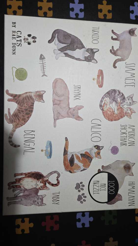 Cats by Rae Dunn  puzzle collectible - Main Image 3