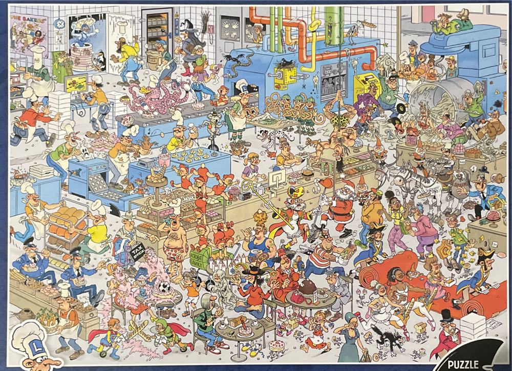 Cobble Hill Piece Puzzle Great Horned Owl Sample Poster Included