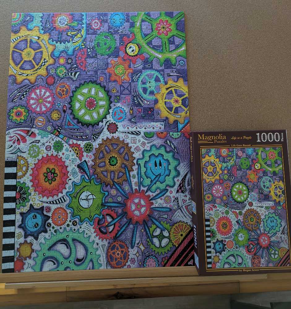 Life Goes Round - Magnolia Puzzle puzzle collectible [Barcode 8699375061970] - Main Image 3