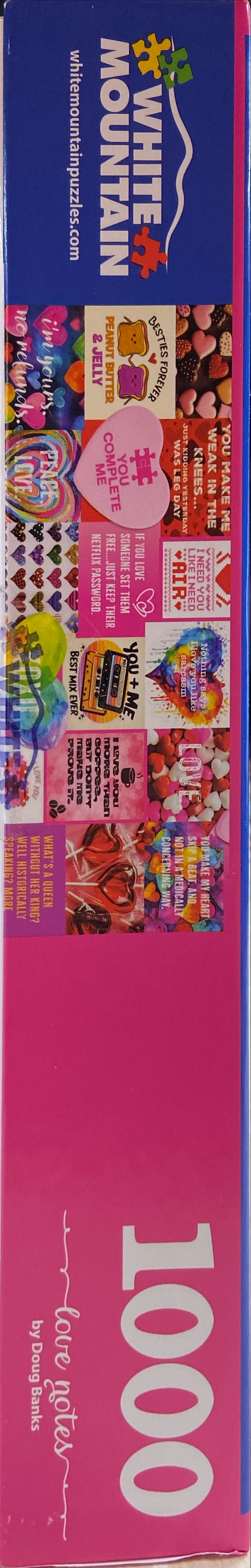 Love Notes - White Mountain Puzzles, Inc. puzzle collectible [Barcode 724819270095] - Main Image 3