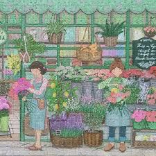 Fleuriste Camelia - Magnolia puzzle collectible [Barcode 8699375062168] - Main Image 3