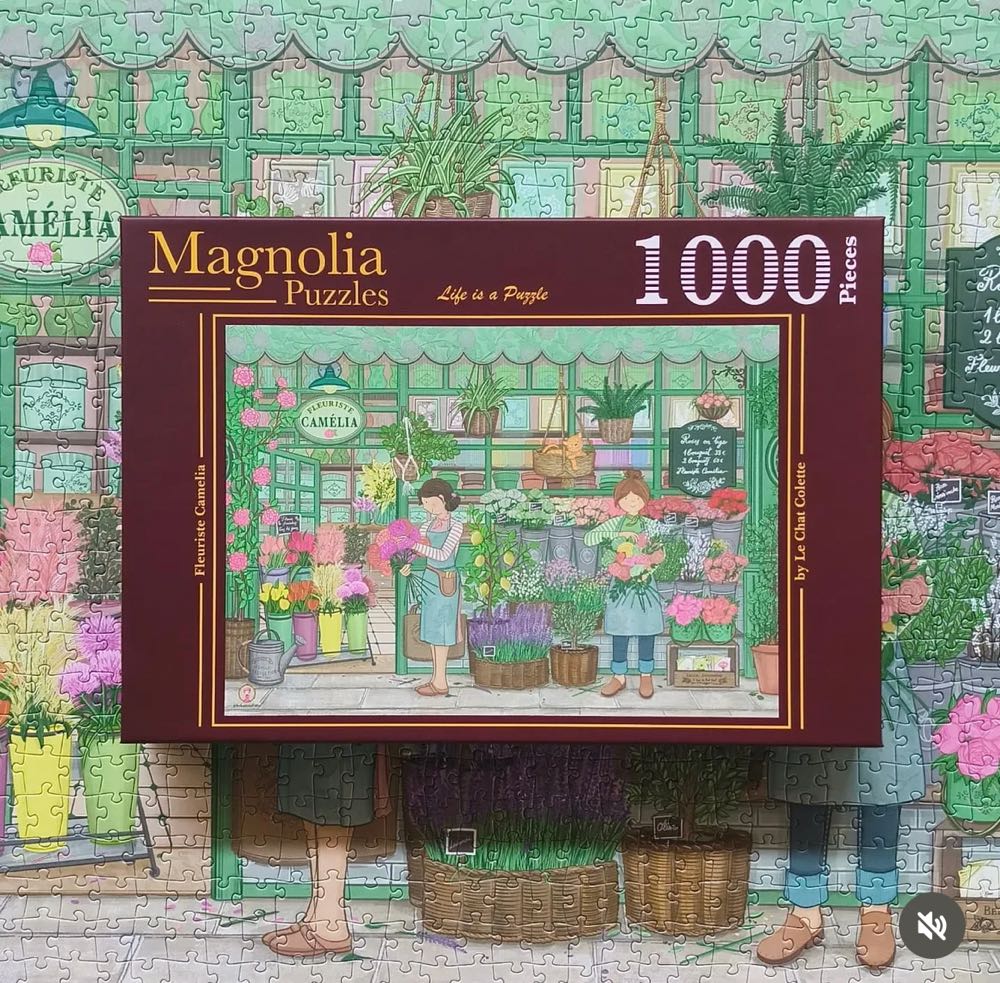 Fleuriste Camelia - Magnolia puzzle collectible [Barcode 8699375062168] - Main Image 4