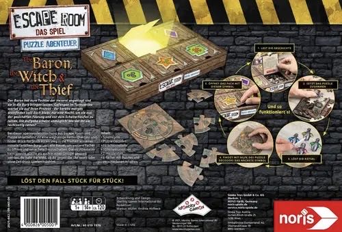 Escape Room - Das Spiel: The Baron The Witch & The Thief - Noris puzzle collectible [Barcode 4000826005001] - Main Image 2
