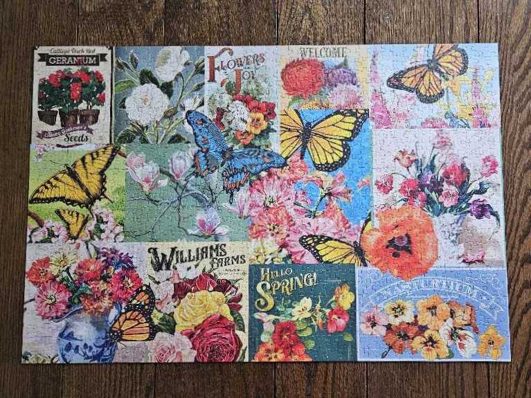 Spring In The Air Piece Puzzle - Go! Games puzzle collectible [Barcode 810012169967] - Main Image 2