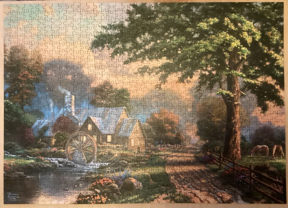 Am Alten Muehlenbach - Schmidt puzzle collectible [Barcode 4001504597979] - Main Image 2