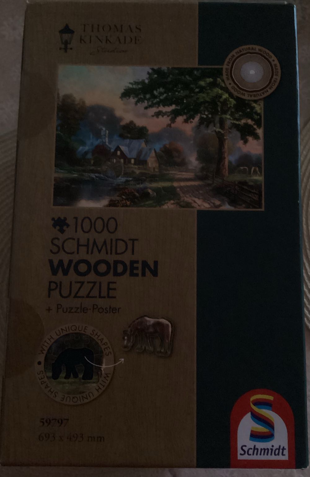 Am Alten Muehlenbach - Schmidt puzzle collectible [Barcode 4001504597979] - Main Image 3