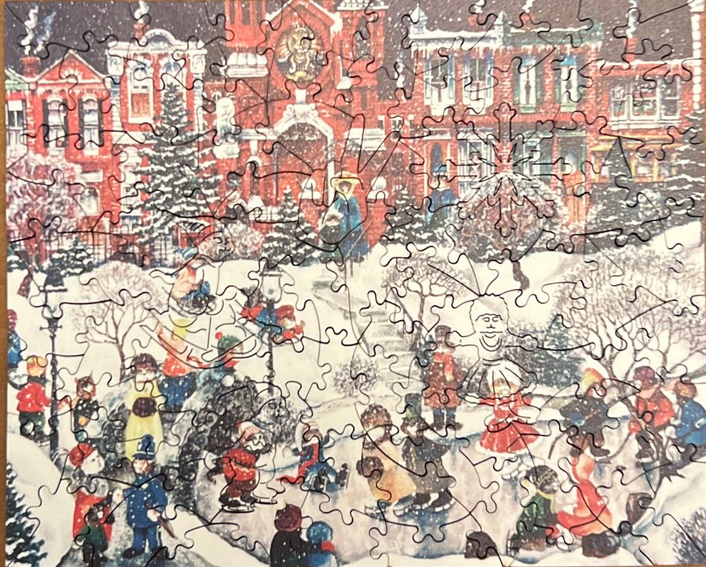 Snow Cats Mini QT - Victory Wooden Puzzles puzzle collectible [Barcode 5056461104318] - Main Image 3