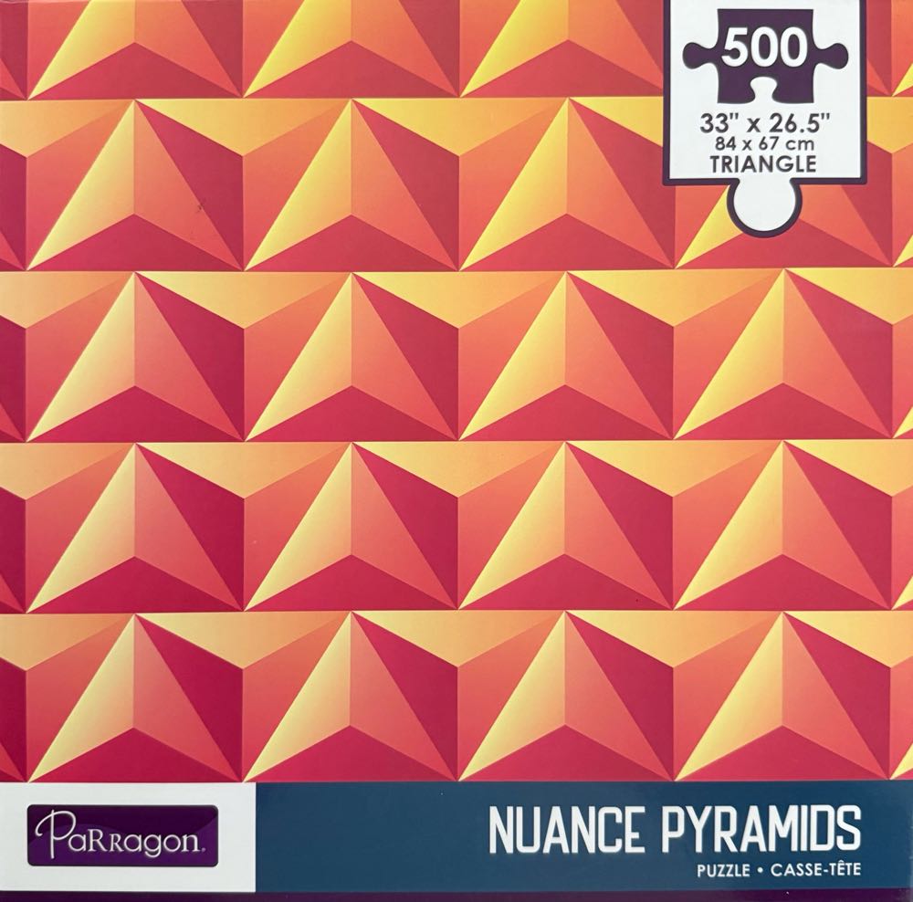 Nuance Pyramids - Parragon puzzle collectible [Barcode 9781646386932] - Main Image 2