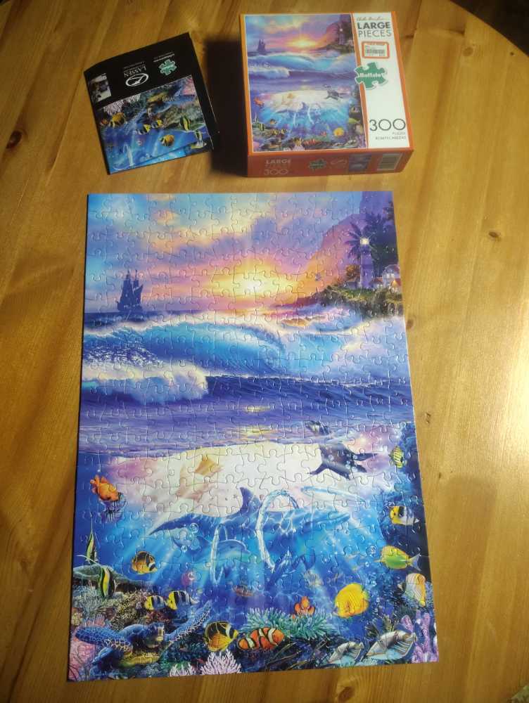 Coming Home (Jerry Kramer) - Buffalo puzzle collectible [Barcode 079346065998] - Main Image 2