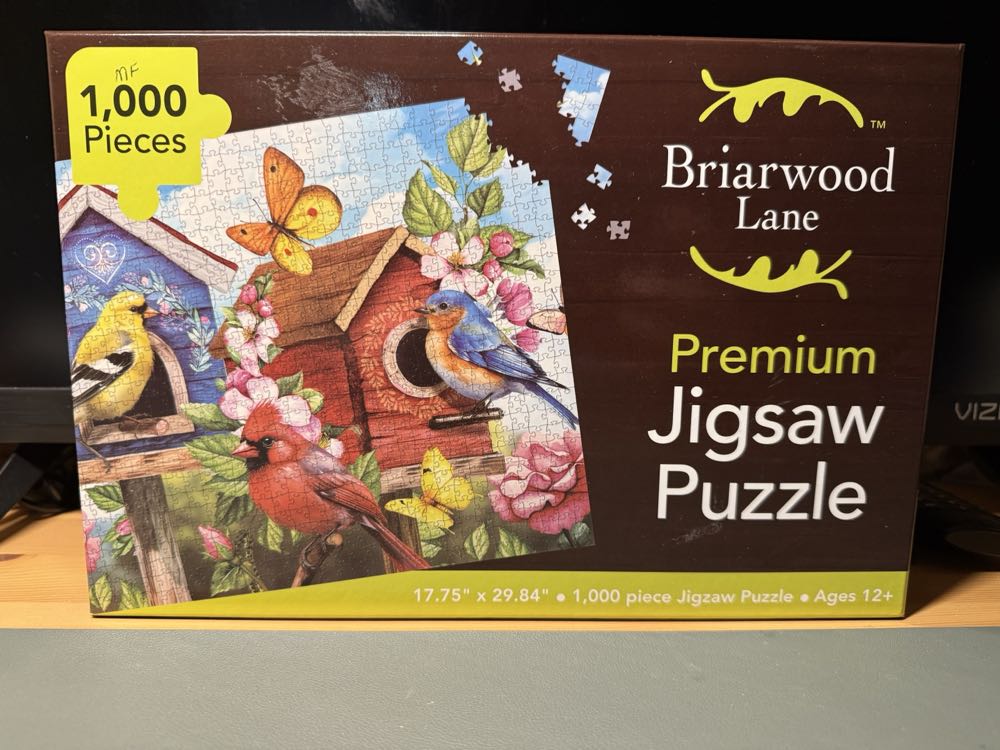 Floral Birdhouses - Briarwood Lane puzzle collectible [Barcode 840011677477] - Main Image 2