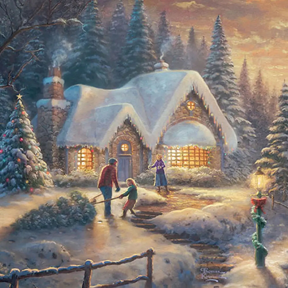 Weihnachtskugel: Country Christmas Homecoming - Schmidt puzzle collectible [Barcode 4001504596378] - Main Image 2