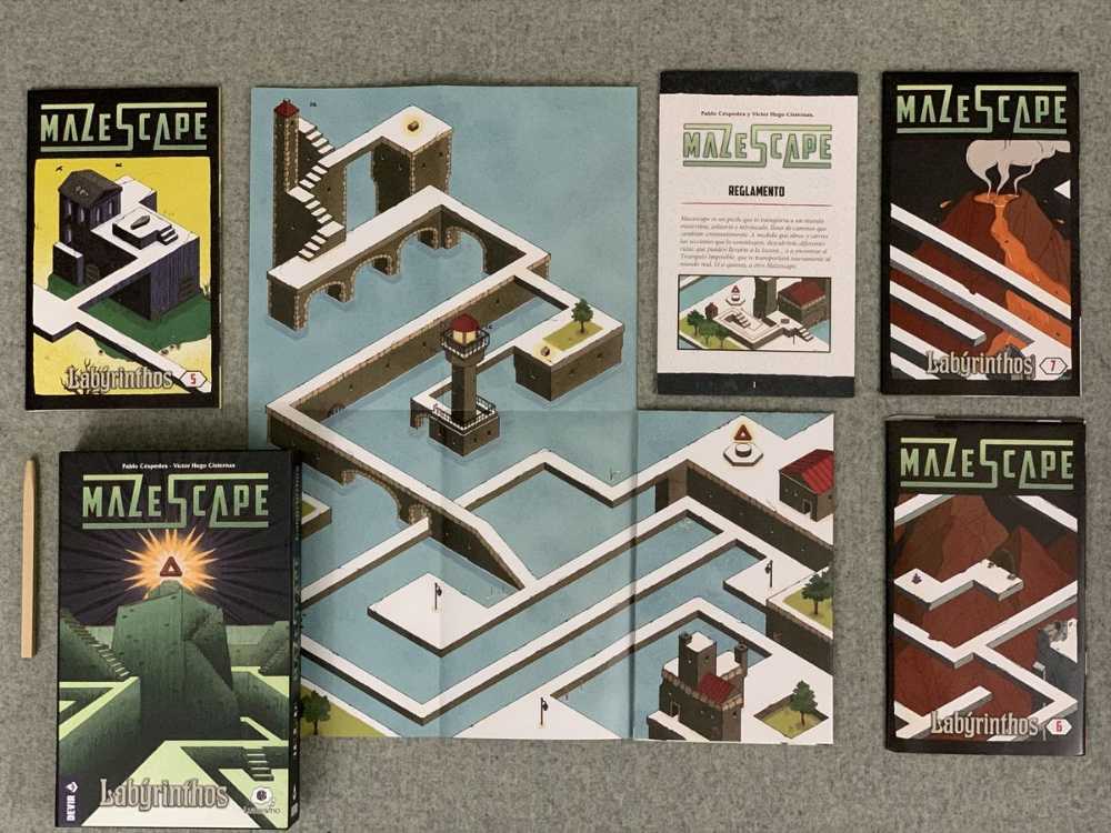 Mazescape: Labyrinthos - Devir Games puzzle collectible [Barcode 8436589622906] - Main Image 4