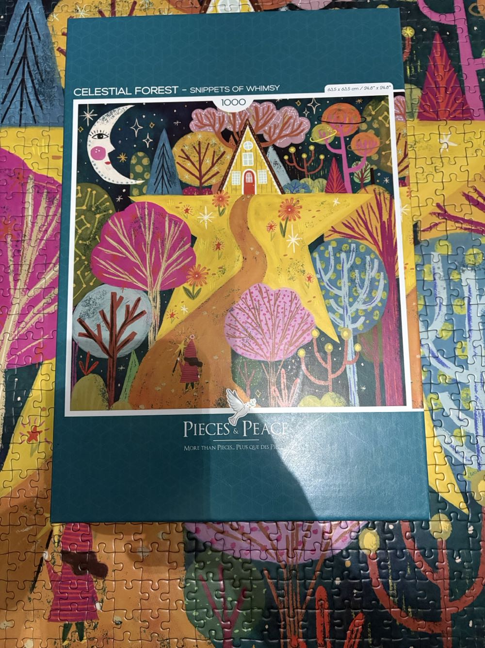 Wholesale Piece Square Celestial Forest Piecespeacef Pieces Forest Peace 1 000 & - Pieces And Peace puzzle collectible [Barcode 3667232001730] - Main Image 3