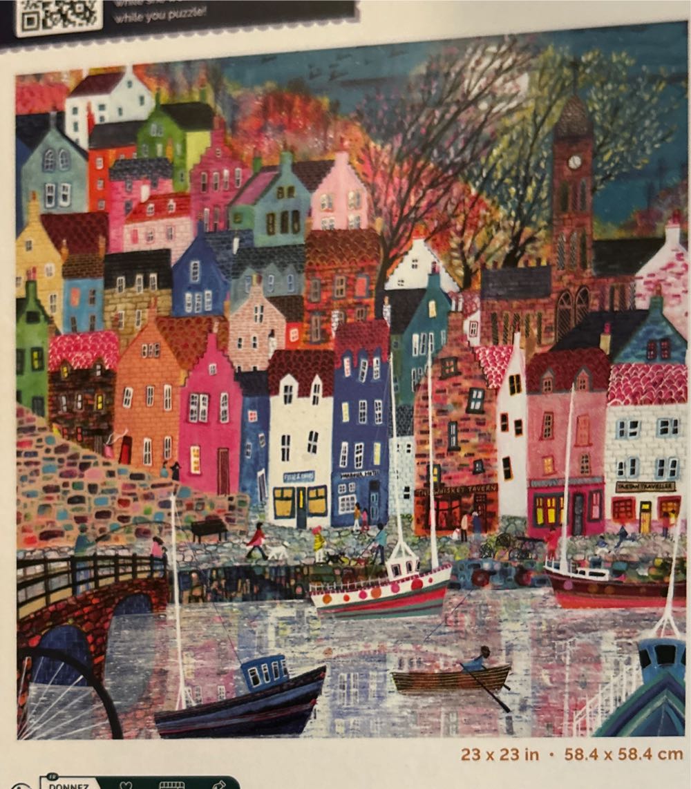 Scottish Isle - Eeboo puzzle collectible [Barcode 689196521614] - Main Image 2