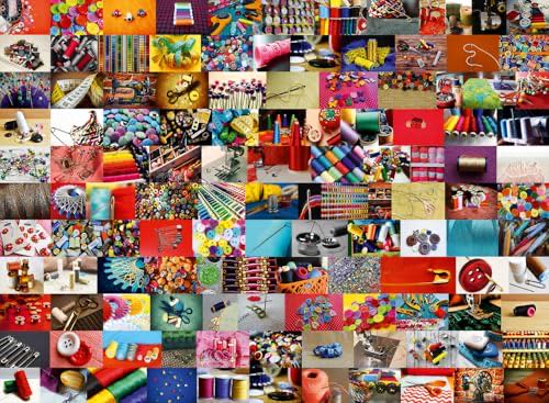 Cobble Hill 500 Piece Puzzle Queen Annes Lace And American Goldfinch Sample Poster Included