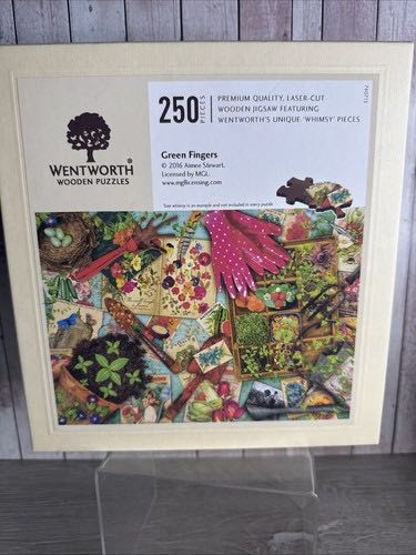 Roseart Birds Butterflies & Blooms 500 Piece Double-sided Jigsaw Puzzle – Matte & Glossy Sides– Nature Puzzle For Adults – 2-in-1 Puzzle With Poster