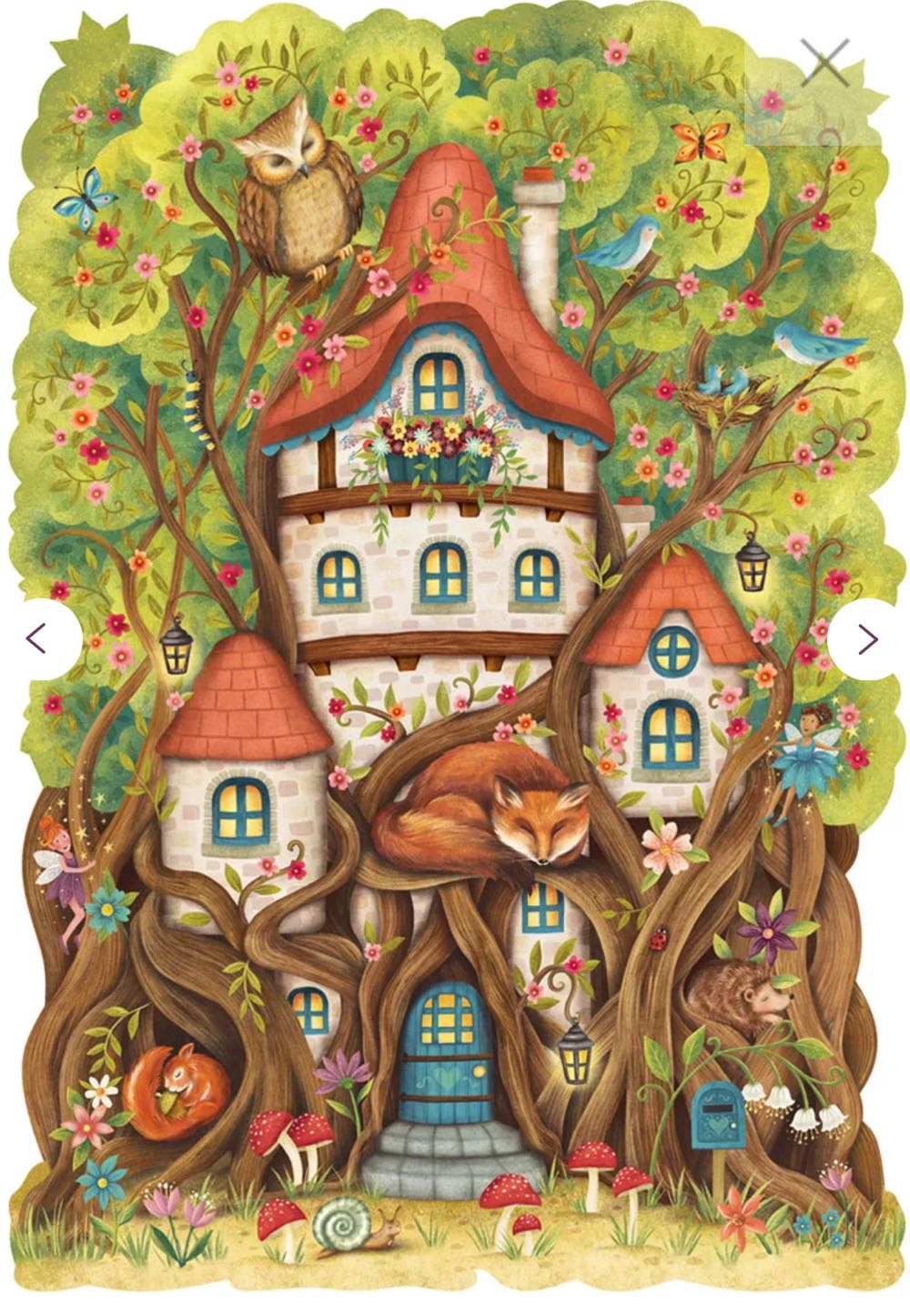 Fairy Treehouse- - Wentworth Wooden Puzzles puzzle collectible [Barcode 6050265404567] - Main Image 2
