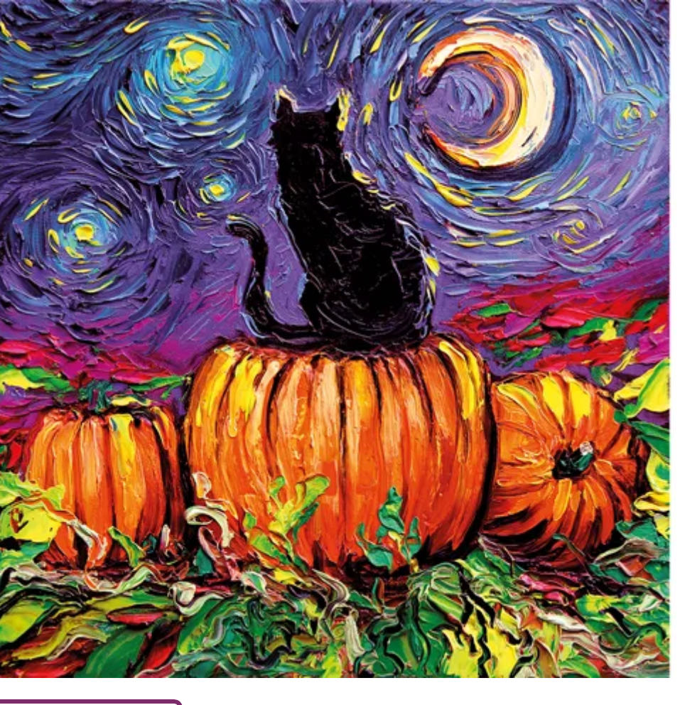 Starry Hallows Eve - Wentworth Wooden Puzzles puzzle collectible - Main Image 4