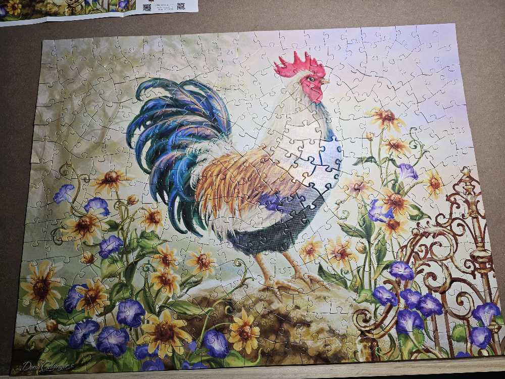 Morning Glory - Master Pieces puzzle collectible [Barcode 705971318160] - Main Image 2