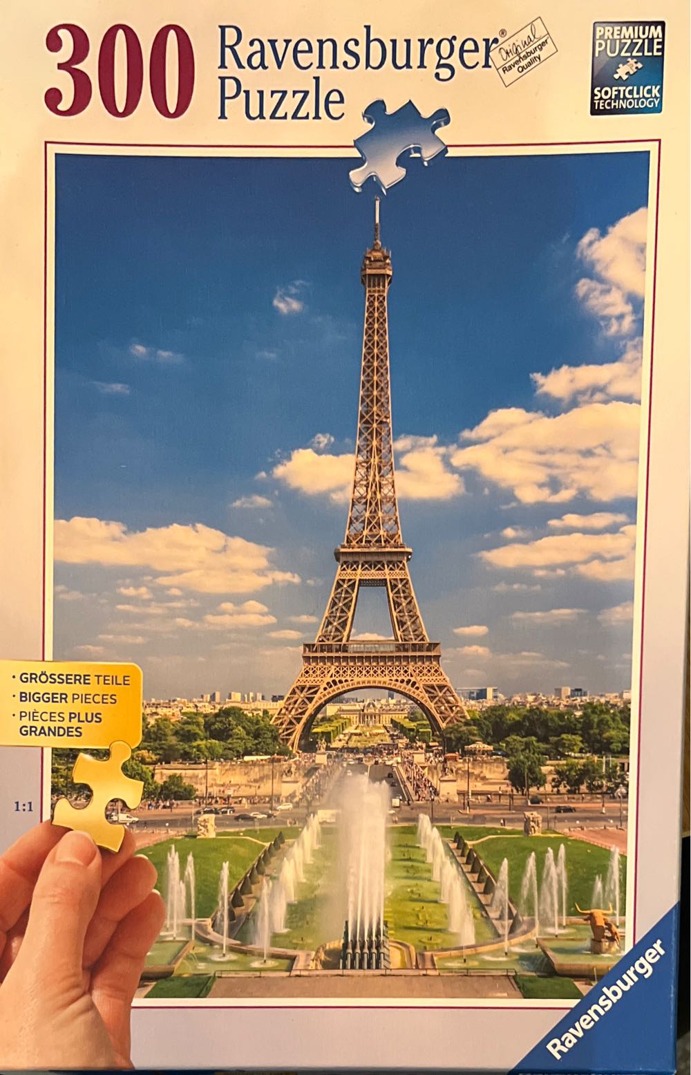 Cobble Hill Piece Puzzle Flower Press: Spring Sample Poster Included