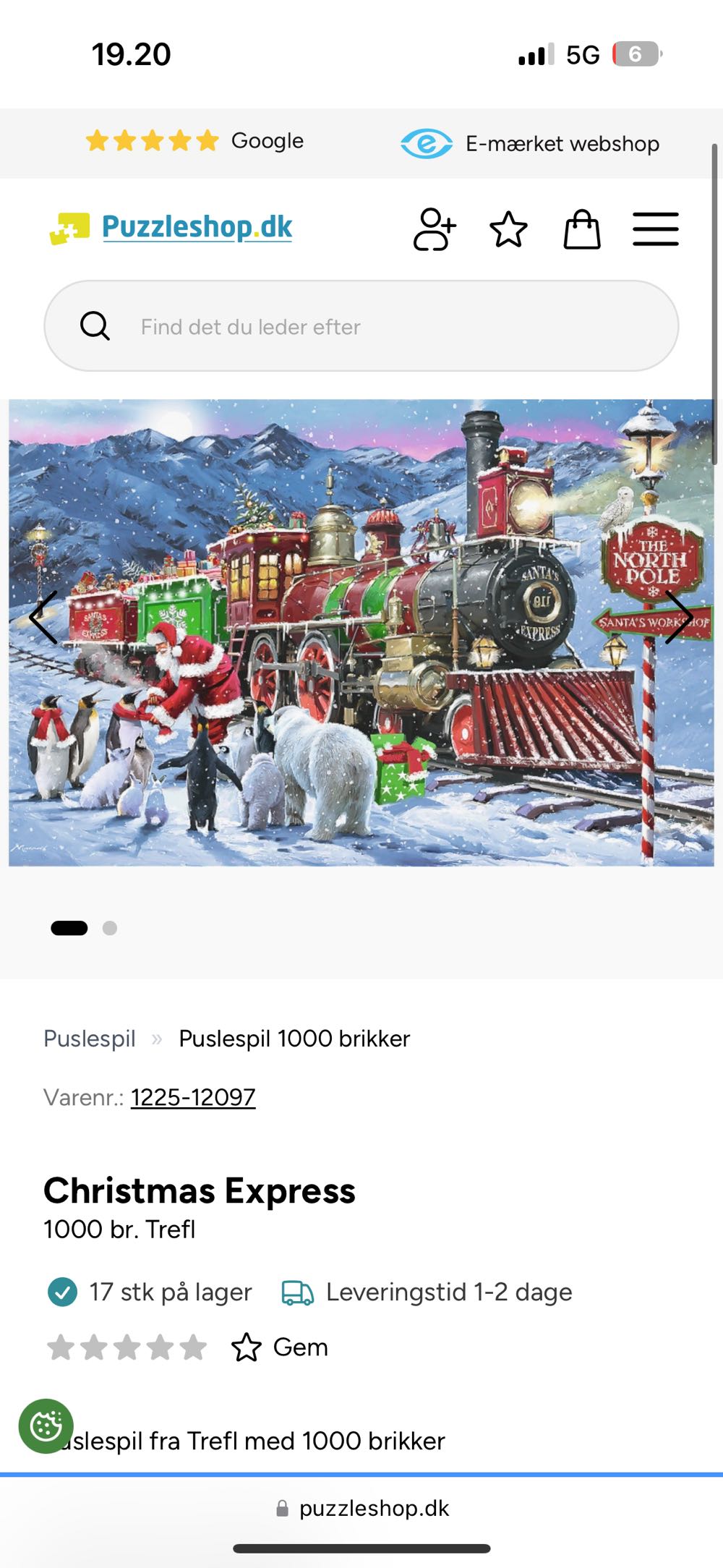 Ceaco 500 Piece Foil Heather Mclauhghlin Pineapple Pop Interlocking Jigsaw Pu...