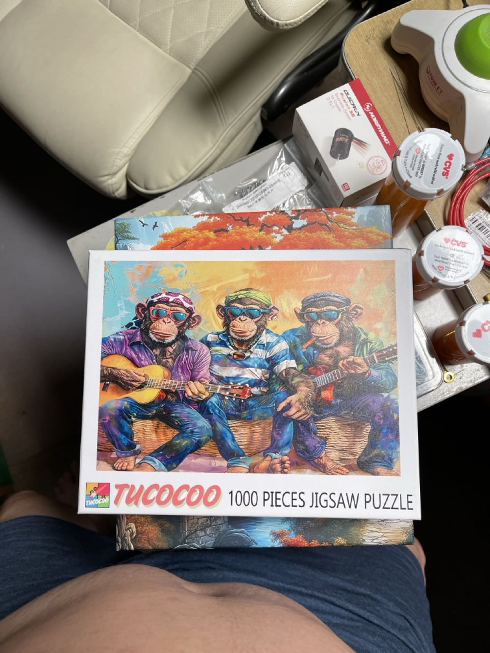 Wooden.city Wooden Puzzle Pieces For Adults Colorful Map Size 21.25 In X 15.5 In Made In Eu