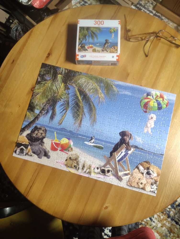 The Beach /Jerry Kramer  - Sure  Lox puzzle collectible [Barcode 686141944566] - Main Image 4